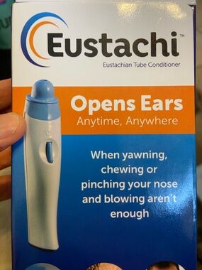 Eustachi Eustachian Tube Conditioner - Ear Pressure Relief Device